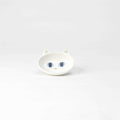 Petrageous Frisky Kitty Oval Saucer - Pet Supplies online store