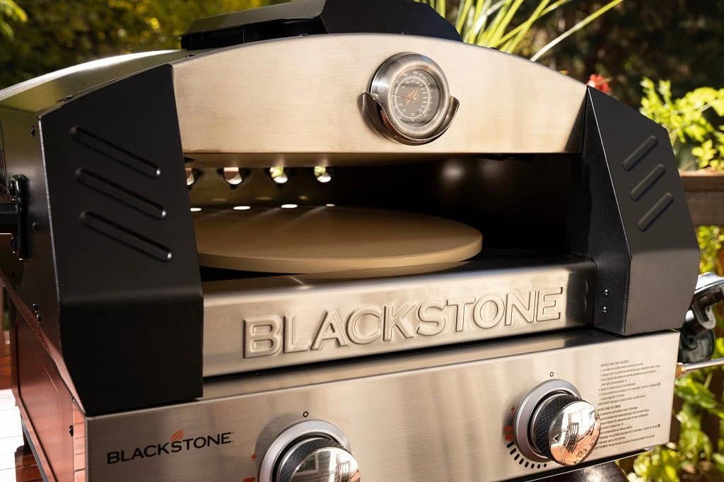 Outdoor Portable Propane Pizza Oven with Pizza Peel and Cutter J737597
