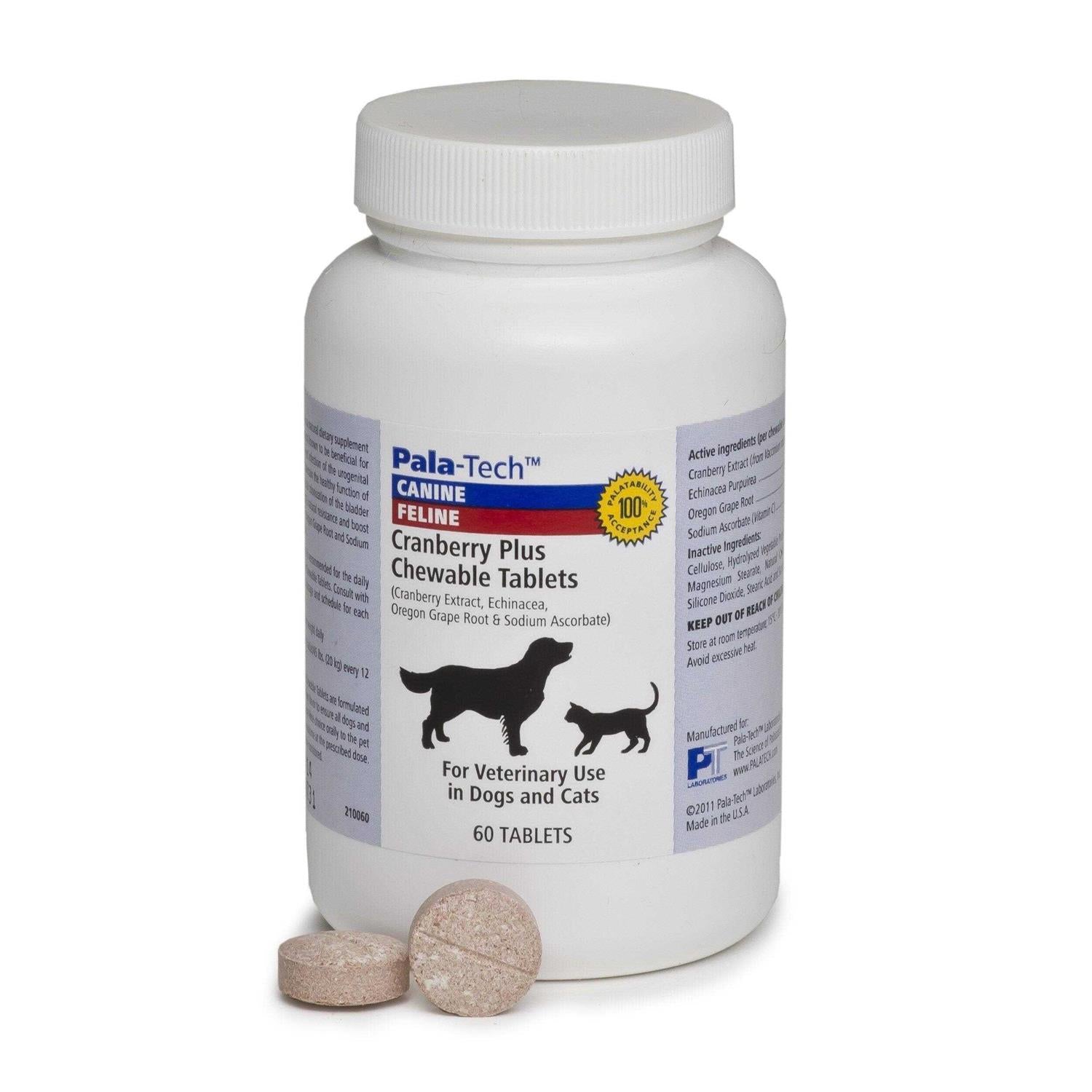 Cranberry Chewable Tablets for Pets D3697