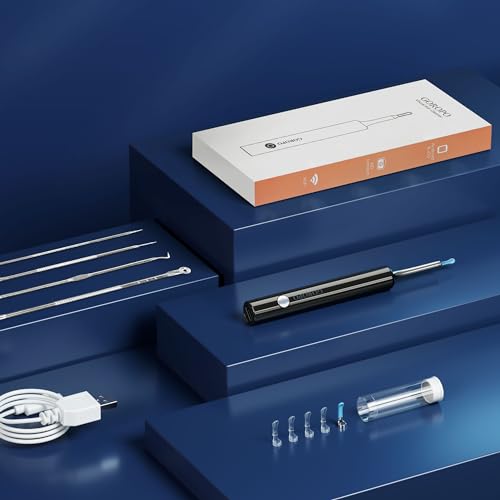 Ear Wax Removal Kit with HD Camera and 6 LED Lights W14376
