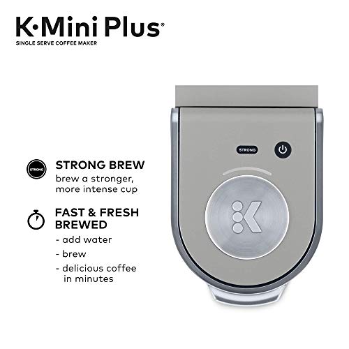 Single Serve Coffee Maker, 6-12 Oz Brew Size, Travel Mug Friendly Q96803