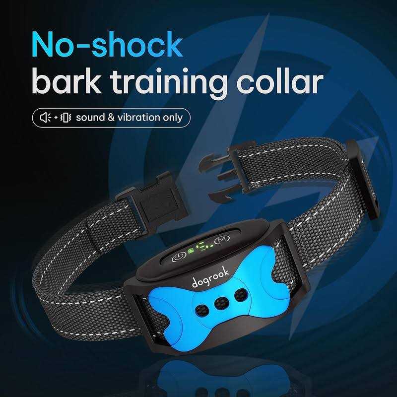 Rechargeable Dog Bark Collar Humane No Shock F71909