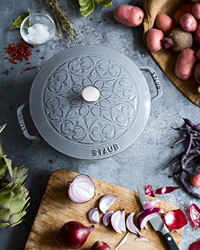 Cast Iron 3.75-qt French Oven with Lid, Graphite Grey E718193