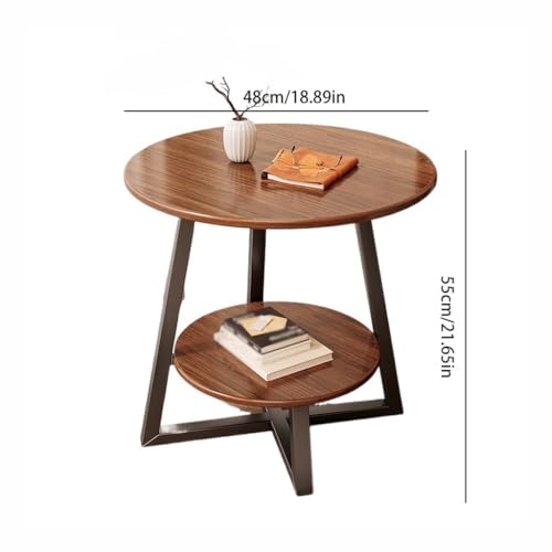 Small Round Coffee Table for Living Room Sofa Side Table Y923383