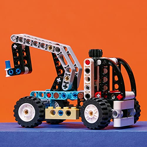 2 in 1 Telehandler Forklift to Tow Truck Toy Building Set for Kids Aged 7 Plus U3791