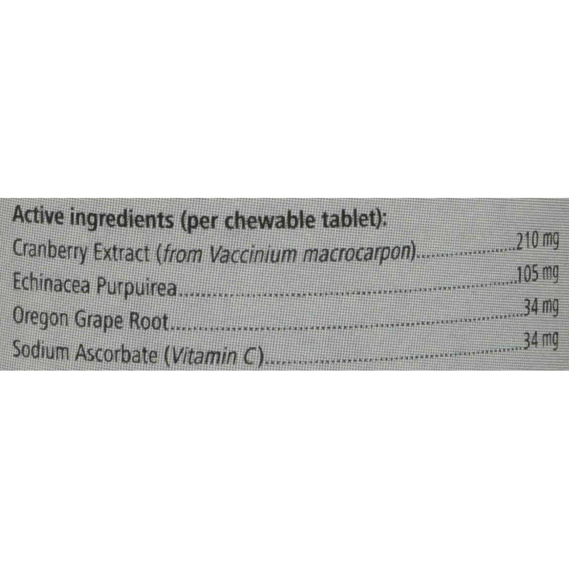 Cranberry Chewable Tablets for Pets D3697