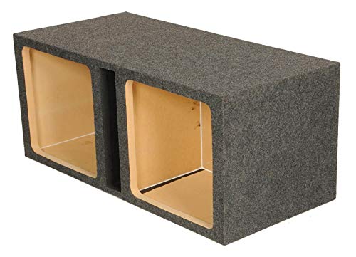 15" Dual Heavy Duty Vented Square Subwoofer Enclosure Box S2855