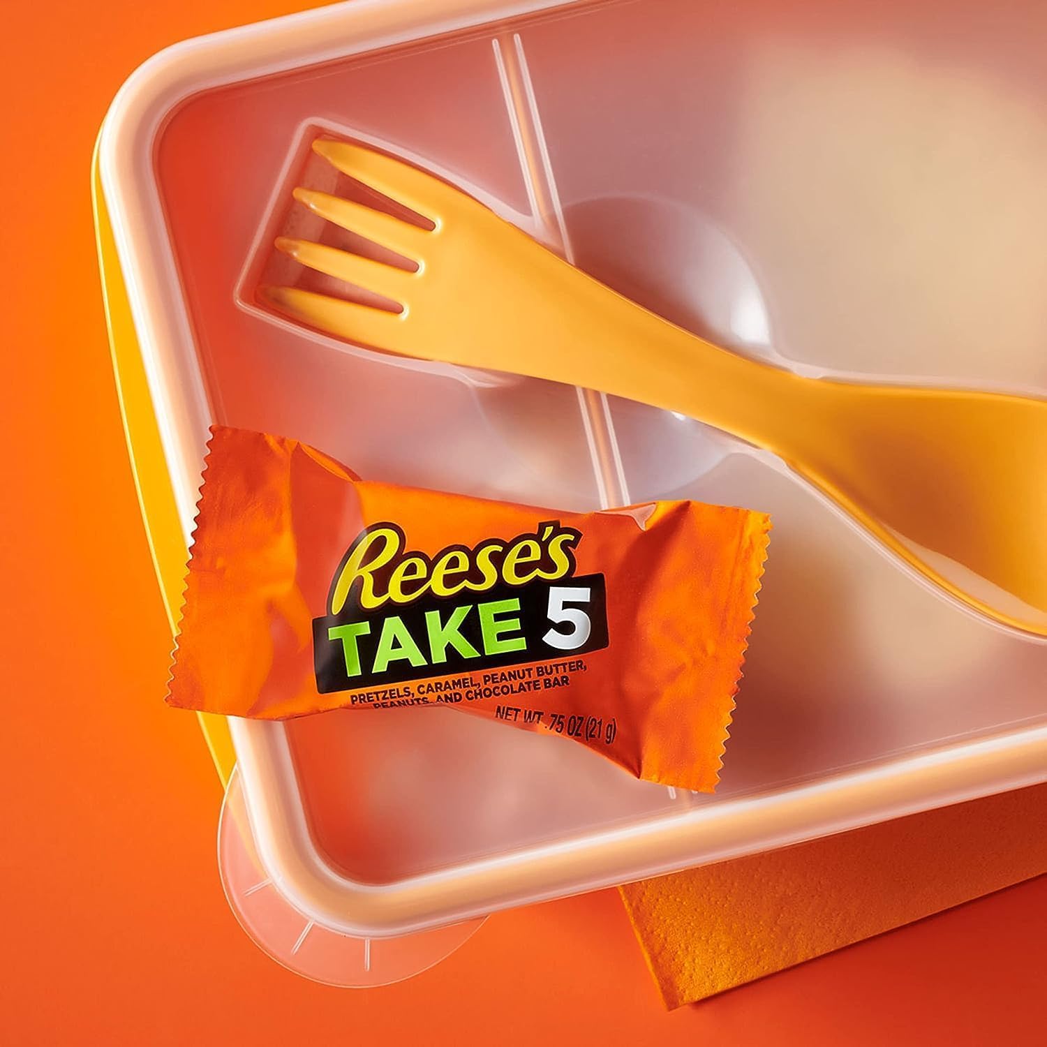 Snack Size Candy Bars - 3lb Bulk - 65 Individually Wrapped - Peanut Butter, Pretzel, Nougat, Caramel in Milk Chocolate V84129