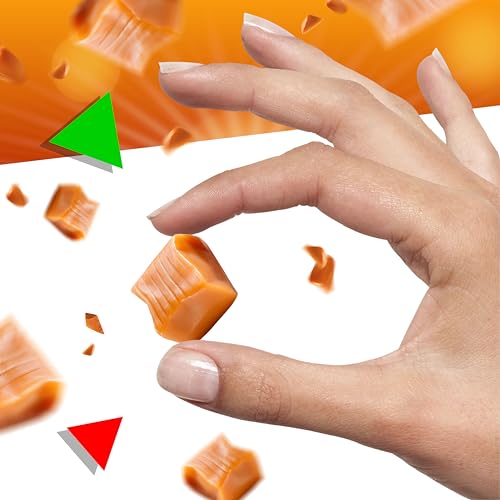 Caramel Cubes Candy, Individually Wrapped, 3 Pound Bag I6450
