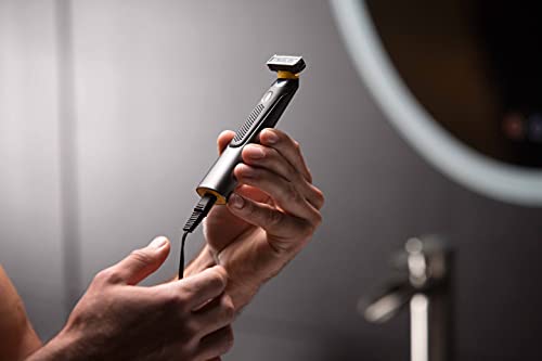 Rechargeable Beard & Body Razor for Trimming, Edging, Shaving, and Grooming H86863