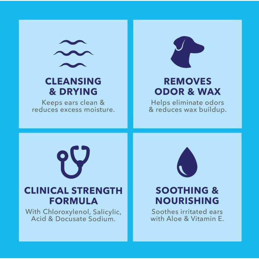 Ear Wipes for Dogs and Cats - Advanced Cleaning V354951