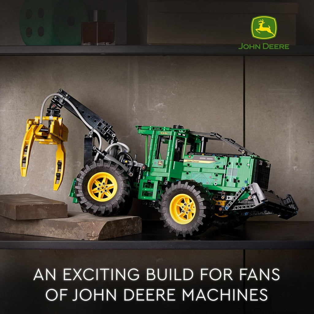 Technic John Deere 948L-II Skidder Building Kit for Kids Ages 11 and Up A1222