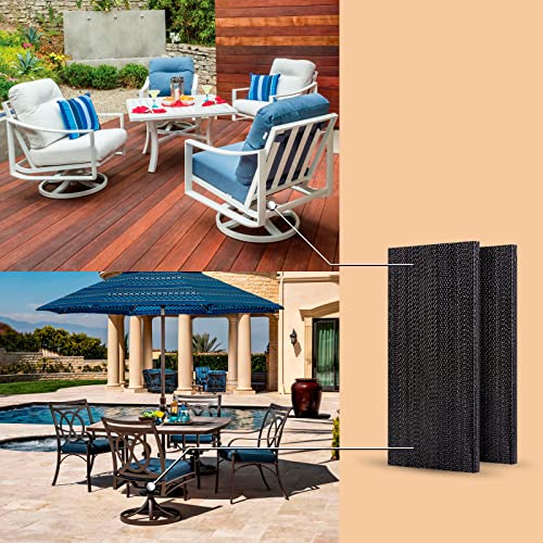 Patio Rocking Chair Spring Plate Replacement Parts, 2.5 x 5 x 0.25 Inches Z97994