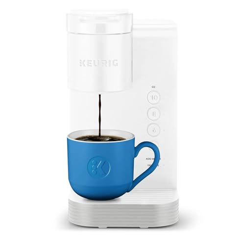KeurigK K-Express Essentials Single Serve K-Cup Pod Coffee Maker, Fast & Fresg-Brewed & Travel Mug Friendly & 36oz Removable Reservoir (Black), Compact
