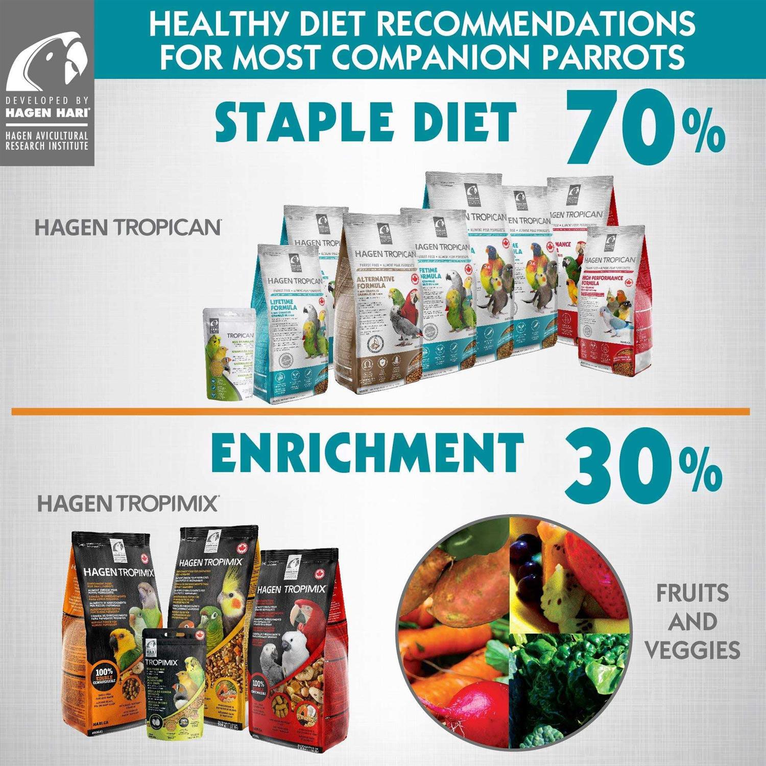 Enrichment Food for Small Parrots P235