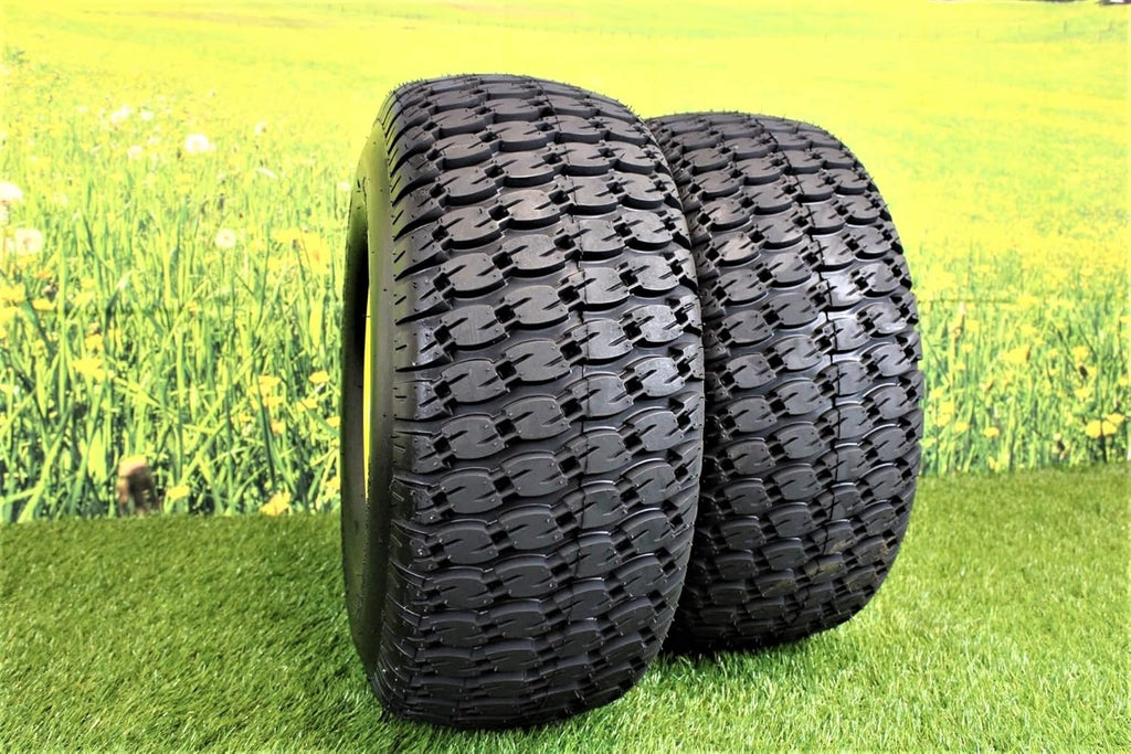 22x9.50-10 Lawn Mower Turf Tires & Wheels, 4 Ply, Set of 2 C5604