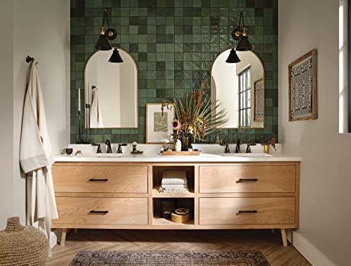 Oil-Rubbed Bronze Two-Handle Widespread Bathroom Faucet Trim Kit for 3-Hole Sink K6953