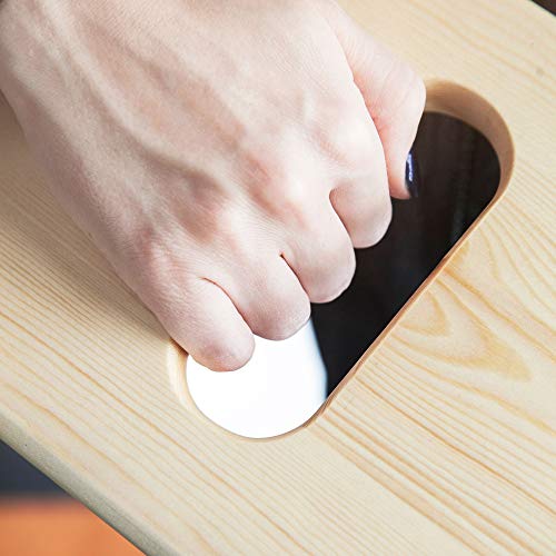 Transfer Board for Patient and Senior Slide Transfers, Heavy-Duty Wood, Holds 440 lbs B5135