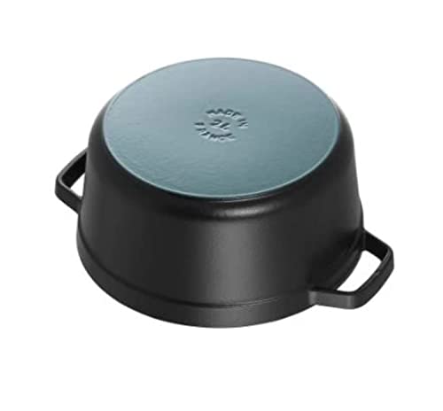 Round Dutch Oven 4-Quart Matte Black L38897