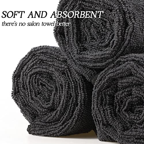 Microfiber Absorbent Salon Towels, 16 x 28 Inches, 36 Pack G803