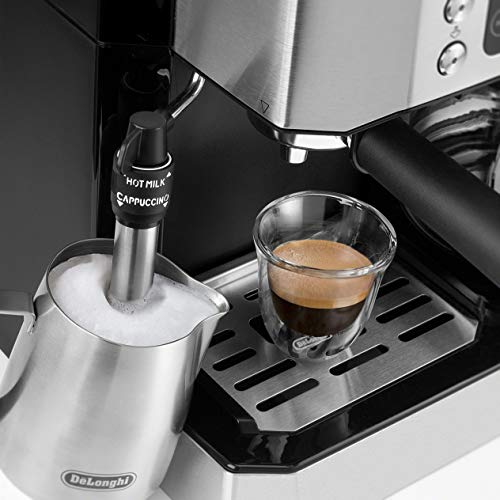 All-in-One Coffee Maker & Espresso Machine with Milk Frother, 10-Cup S988926