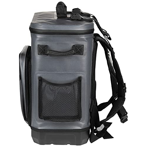 Insulated Backpack Cooler for 30 Cans, Rugged Bottom, Camping or Beach H3170