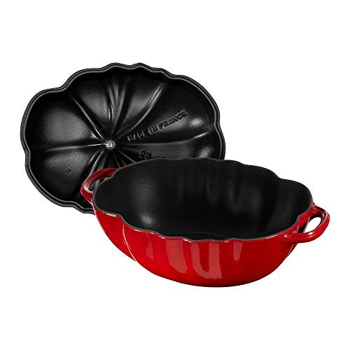 Cast Iron Dutch Oven 3-qt Tomato Cocotte R1927