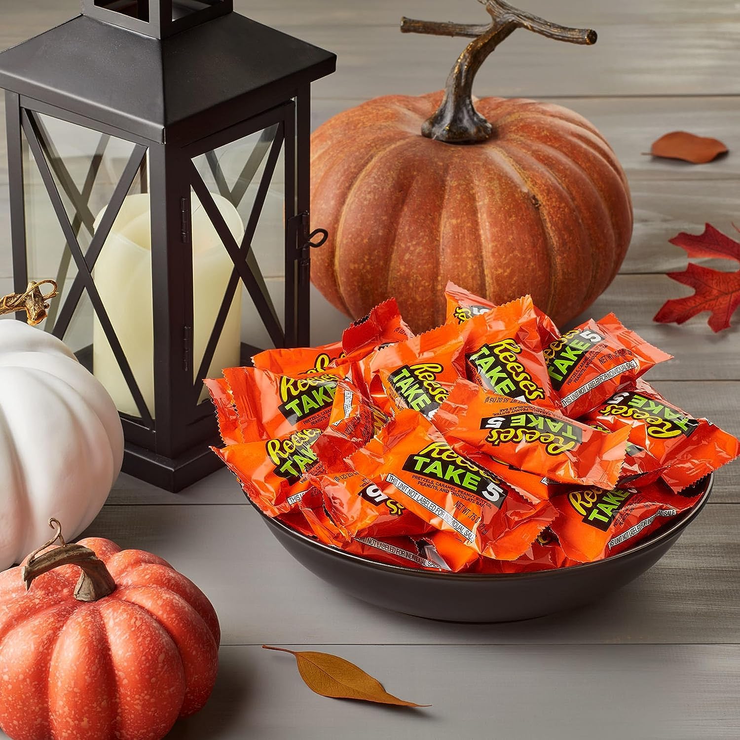 Snack Size Candy Bars - 3lb Bulk - 65 Individually Wrapped - Peanut Butter, Pretzel, Nougat, Caramel in Milk Chocolate V84129