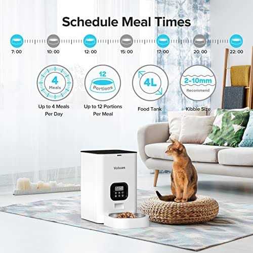 Automatic Pet Feeders for Cats and Dogs D3015