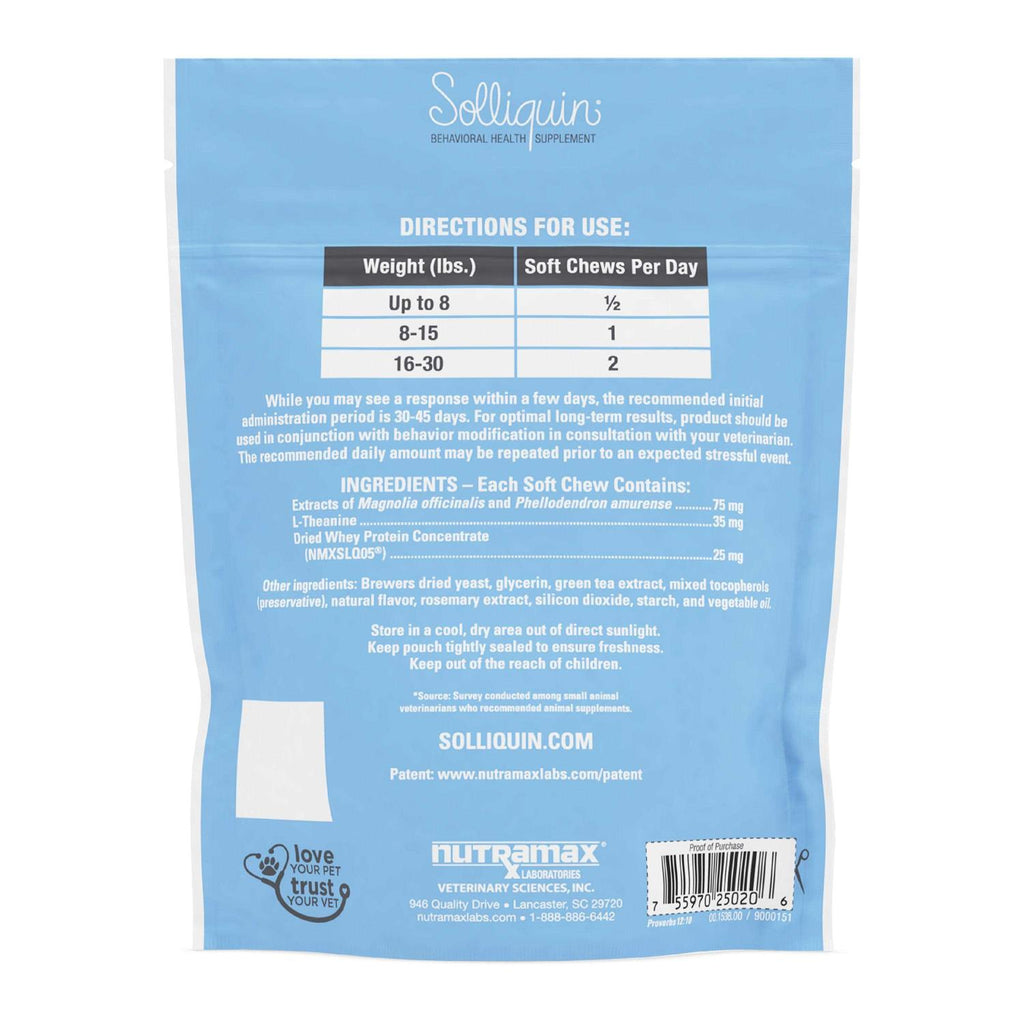 Calming Behavioral Health Supplement for Small to Medium Dogs and Cats J144531