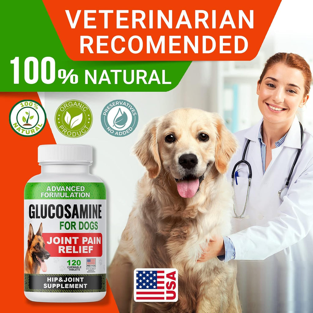 Glucosamine Joint Supplement Chews for Dogs with Omega-3 F47554