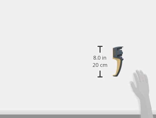 Pull-Thru Knife Sharpener with Coarse & Fine Slots, Non-Slip Base L380