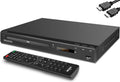 MEGATEK Region-Free DVD Player for TV with HDMI, CD Player for Home, Plays All Regions and Formats, USB Port, Durable Metal Casing, Remote, HDMI and RCA Cables Included