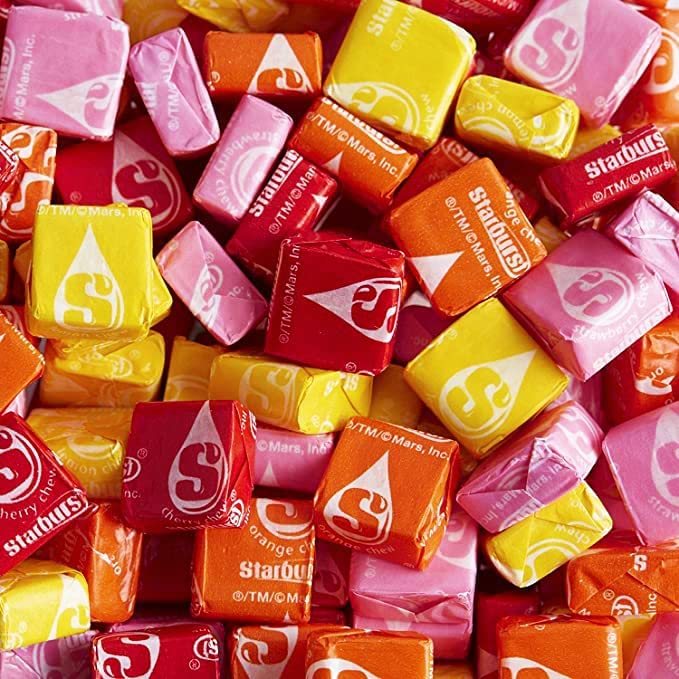 Fruit Chews Candy Bulk Pack - 2 Pounds - Original Flavors M34460