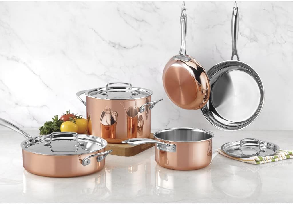 Copper Cookware Set, Medium B1837