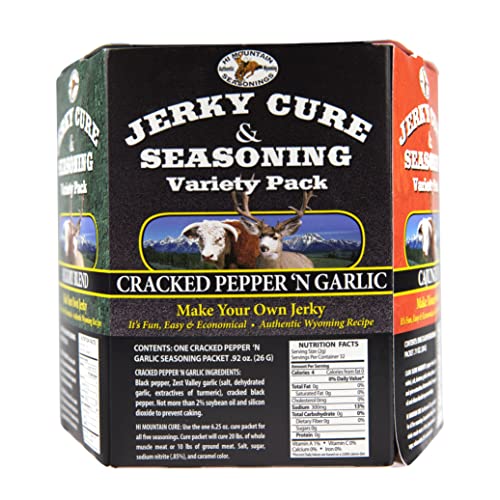 Jerky Seasoning and Cure Kit Variety Pack G776738