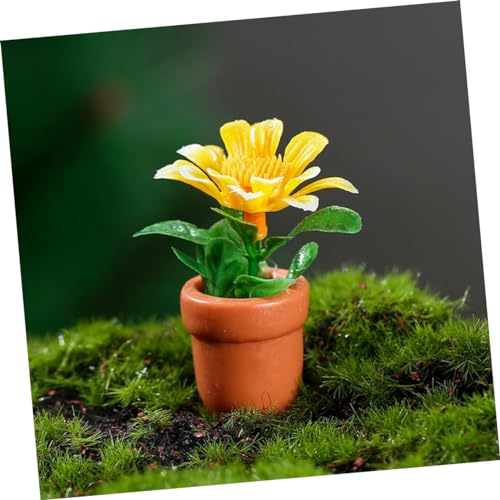 Mini Plant Model Bonsai Decor for Dollhouse U66429