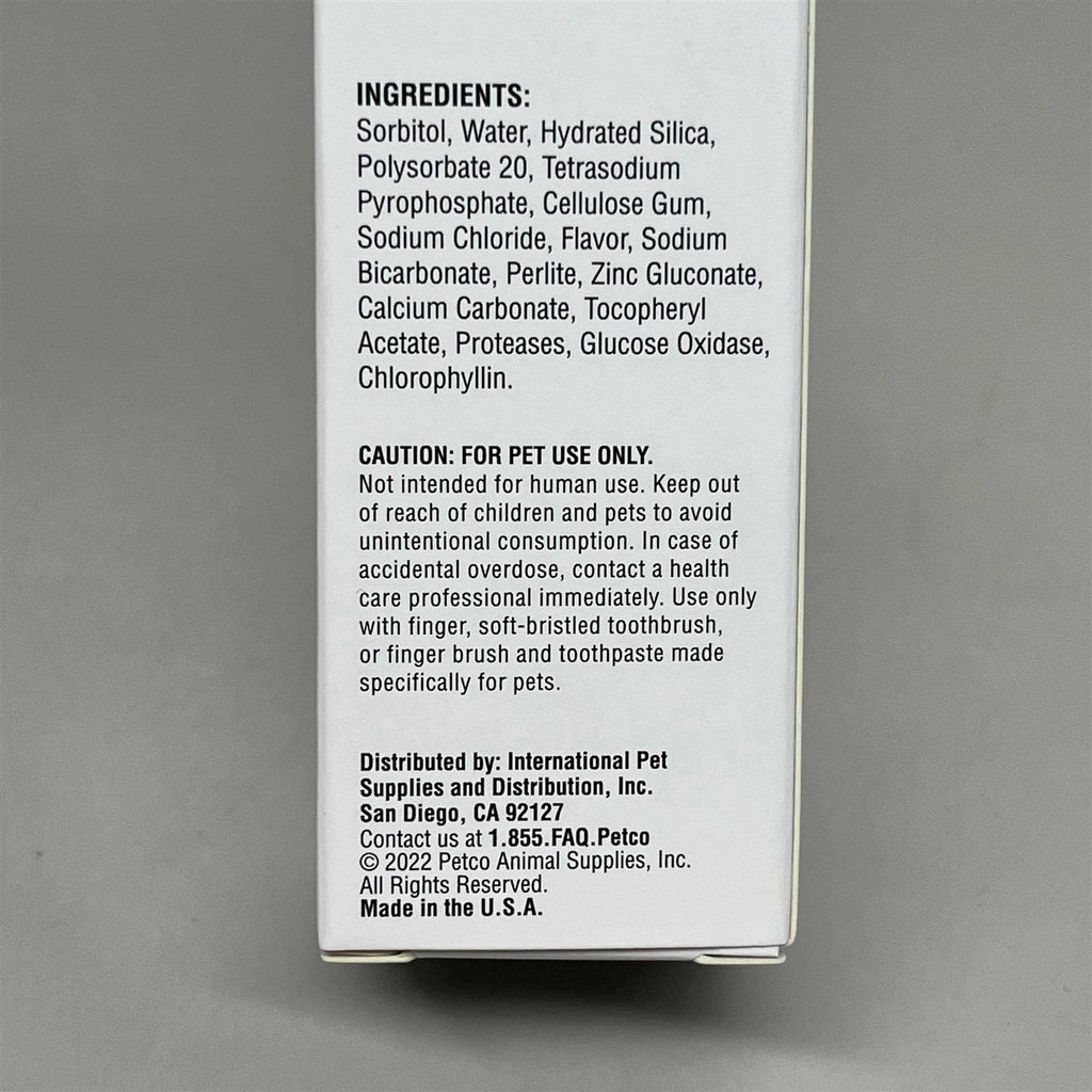 Tartar Control Toothpaste for Dogs H727