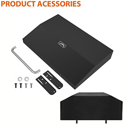 Griddle Hinged Lid with Thermometer for 36 Inch Flat Top Z703