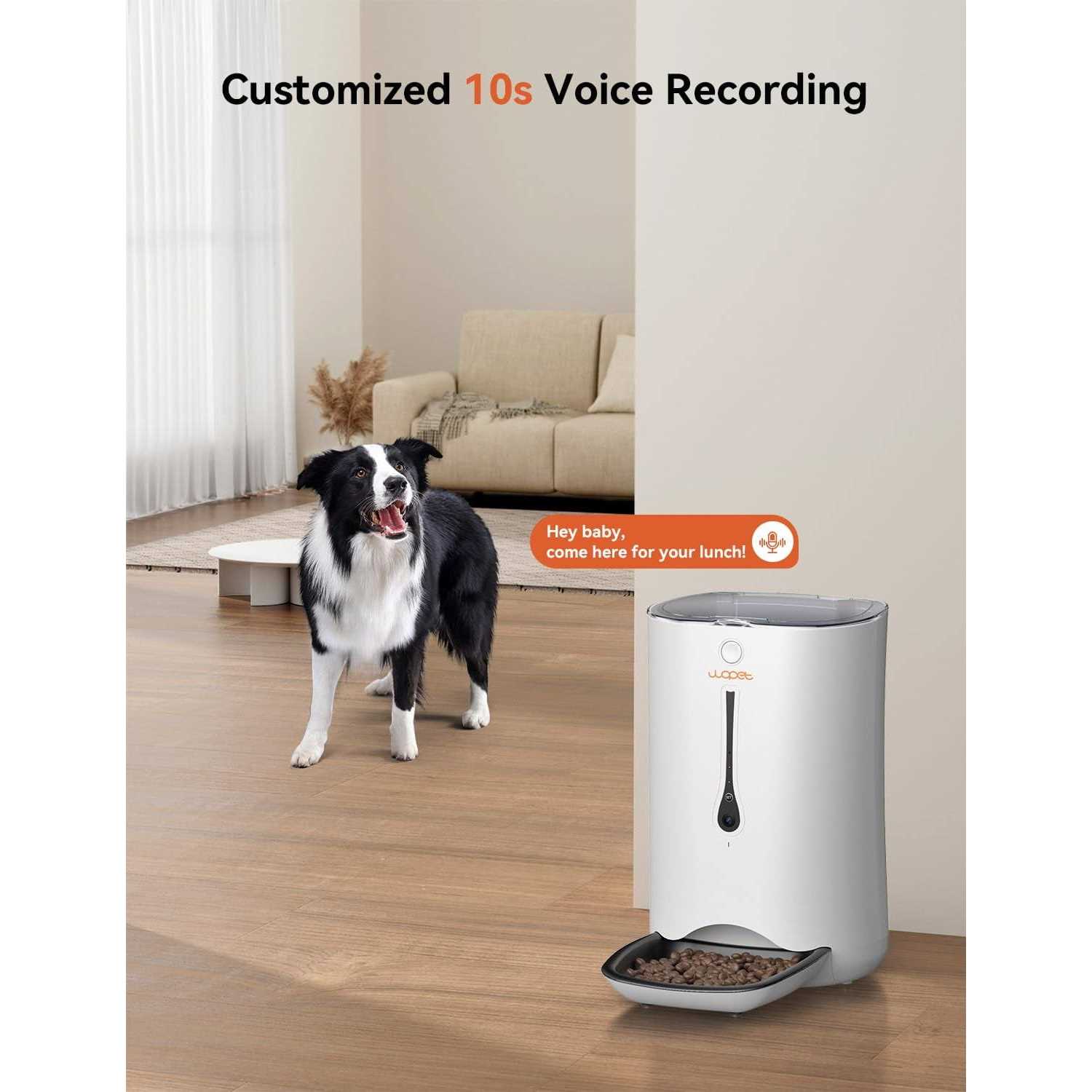 Automatic Pet Feeder with Camera and App Control T13056