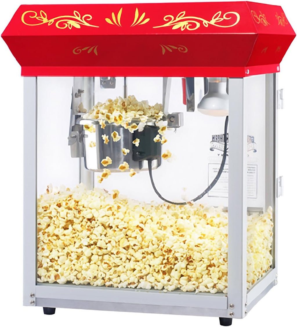 Red Foundation Top Popcorn Popper Machine, 4 Ounce P897767