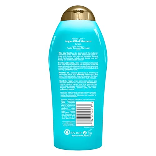 Extra Hydrating Body Lotion for Dry Skin, Nourishing Creamy Body & Hand Cream, 19.5 fl oz X5628