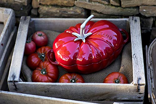 Cast Iron Dutch Oven 3-qt Tomato Cocotte R1927