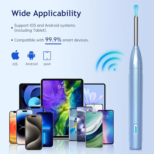 Ear Wax Removal Tool with HD Camera and LED Lights C753