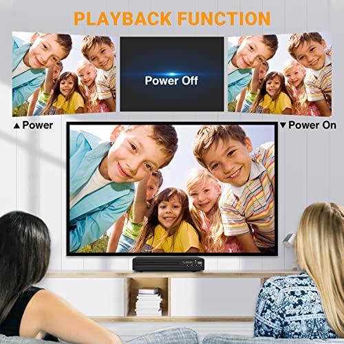 DVD Player for Smart TV with HDMI, 1080P Upscaling, USB Input X45606