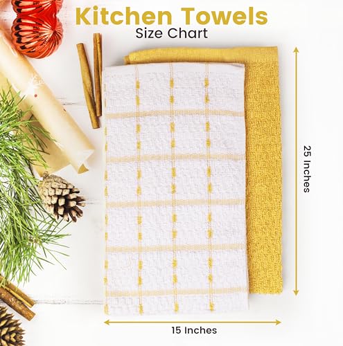 White Salon Towels, Pack of 12, 16 x 27 Inches, Highly Absorbent I842863