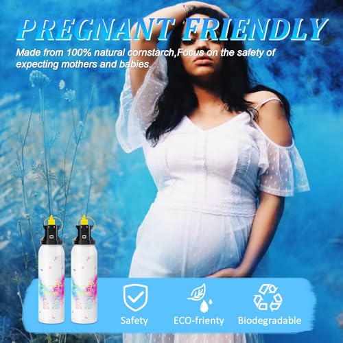 Large Gender Reveal Fire Extinguisher Color Blaster 2 Packs Baby Boy Blue Smoke X66165