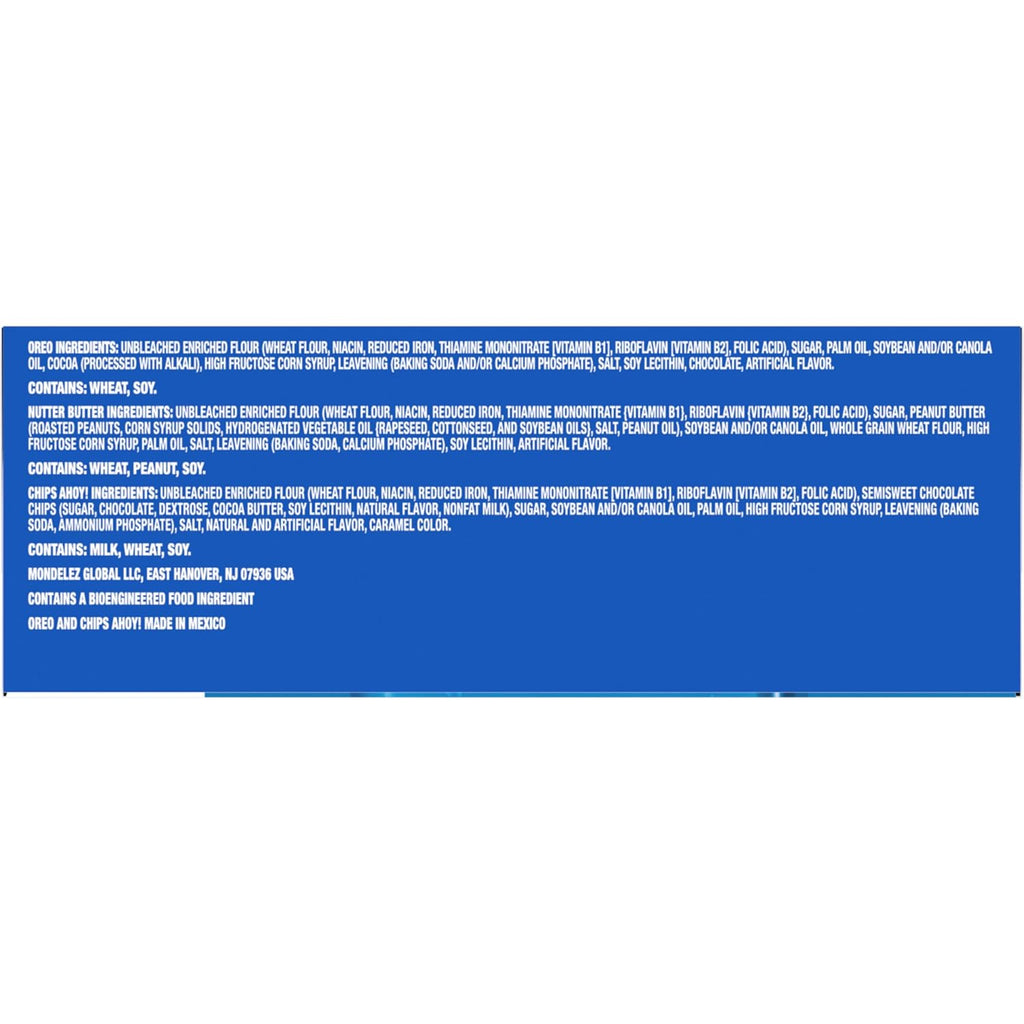 Cookies Variety Pack, 48 Snack Packs, 4 Boxes G20950