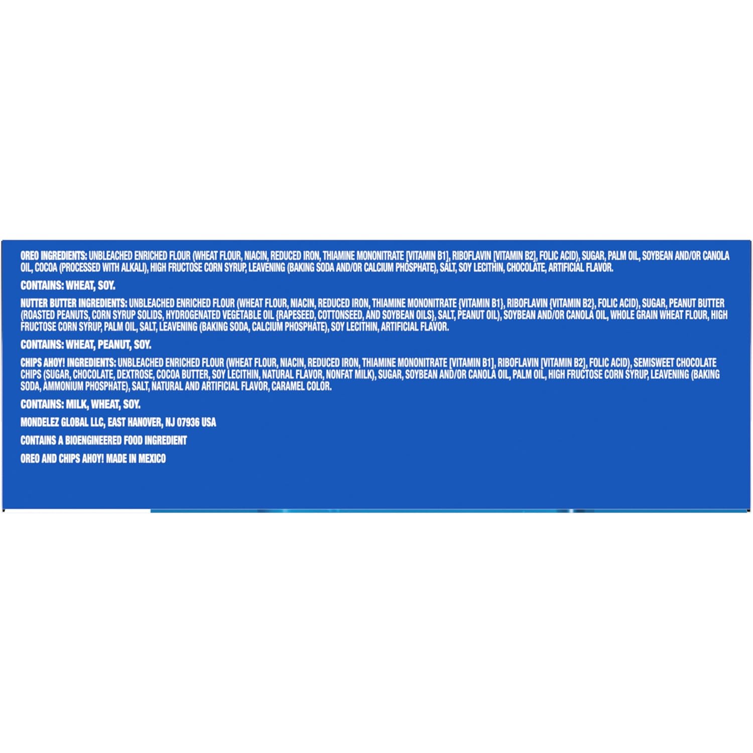 Cookies Variety Pack, 48 Snack Packs, 4 Boxes G20950