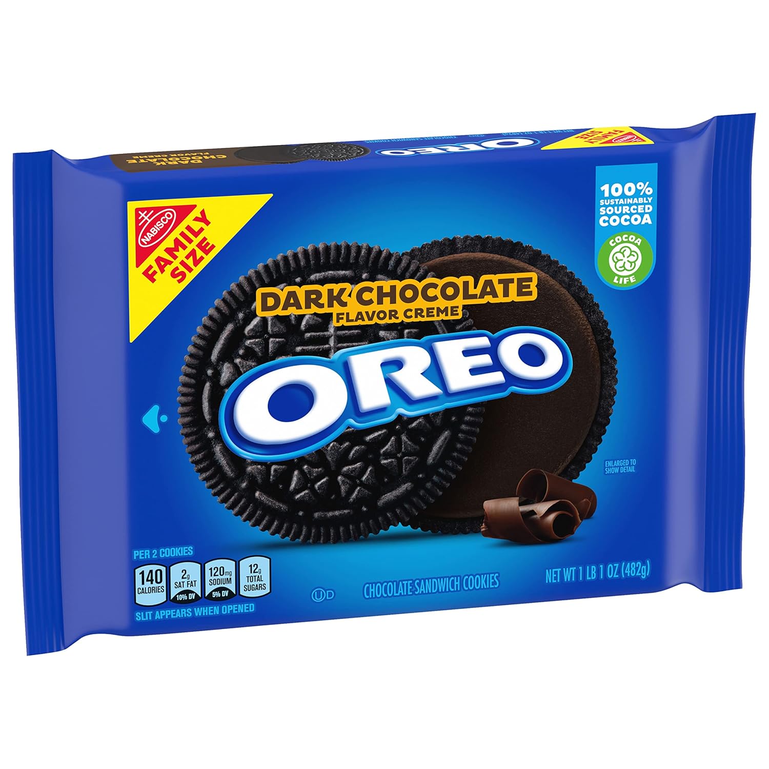 Dark Chocolate Sandwich Cookies Family Size I818339